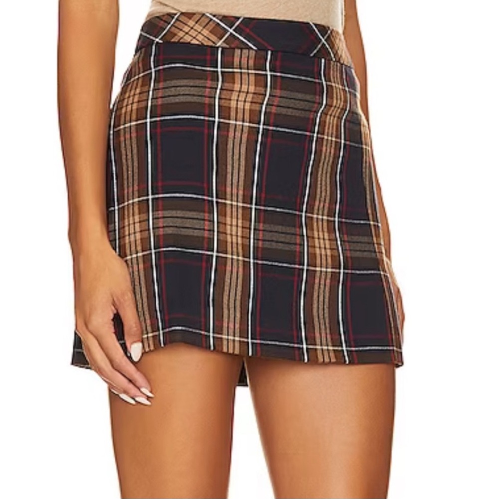 Steve Madden | Skirts | Cameron Skirt In Navy Plaid